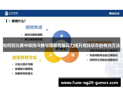如何在比赛中保持冷静与理智克服压力提升竞技状态的有效方法
